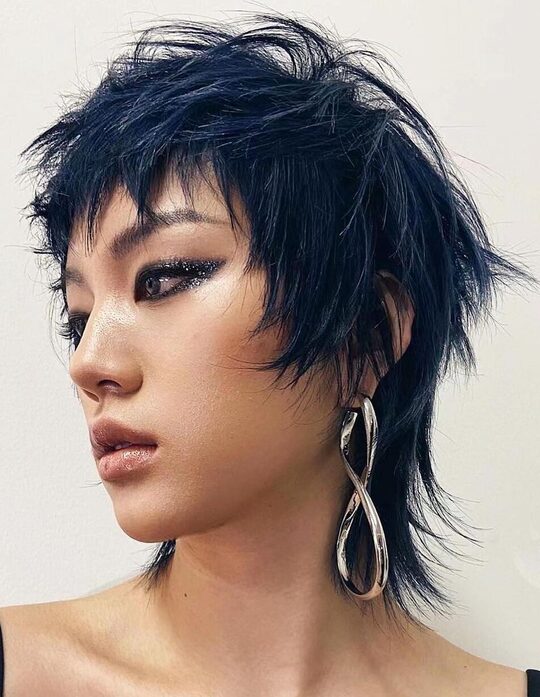 Asymmetrical Wolf Cut