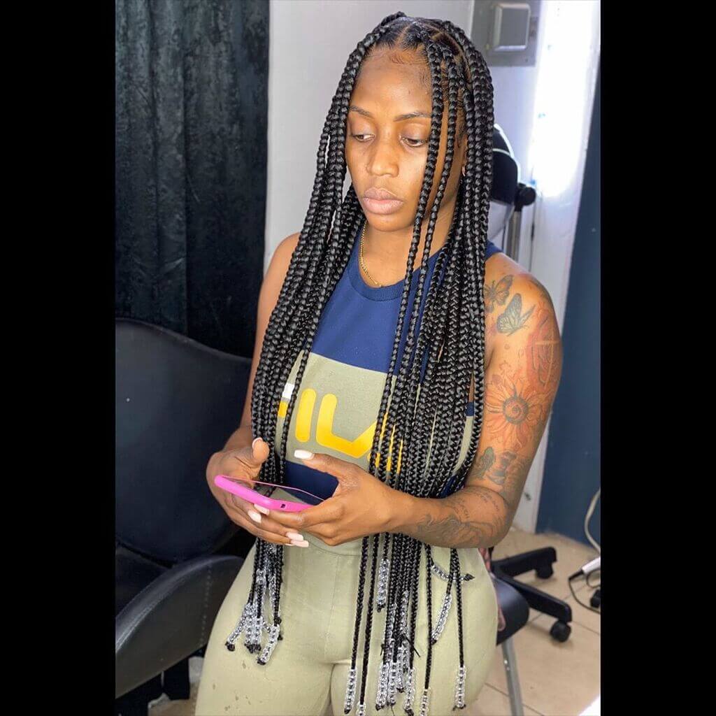 knotless braids styles