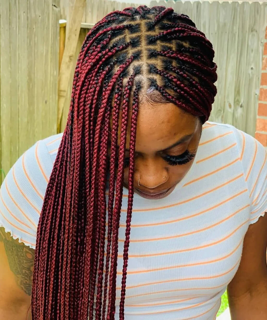 knotless braids styles