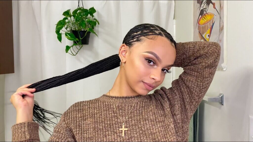 knotless box braids