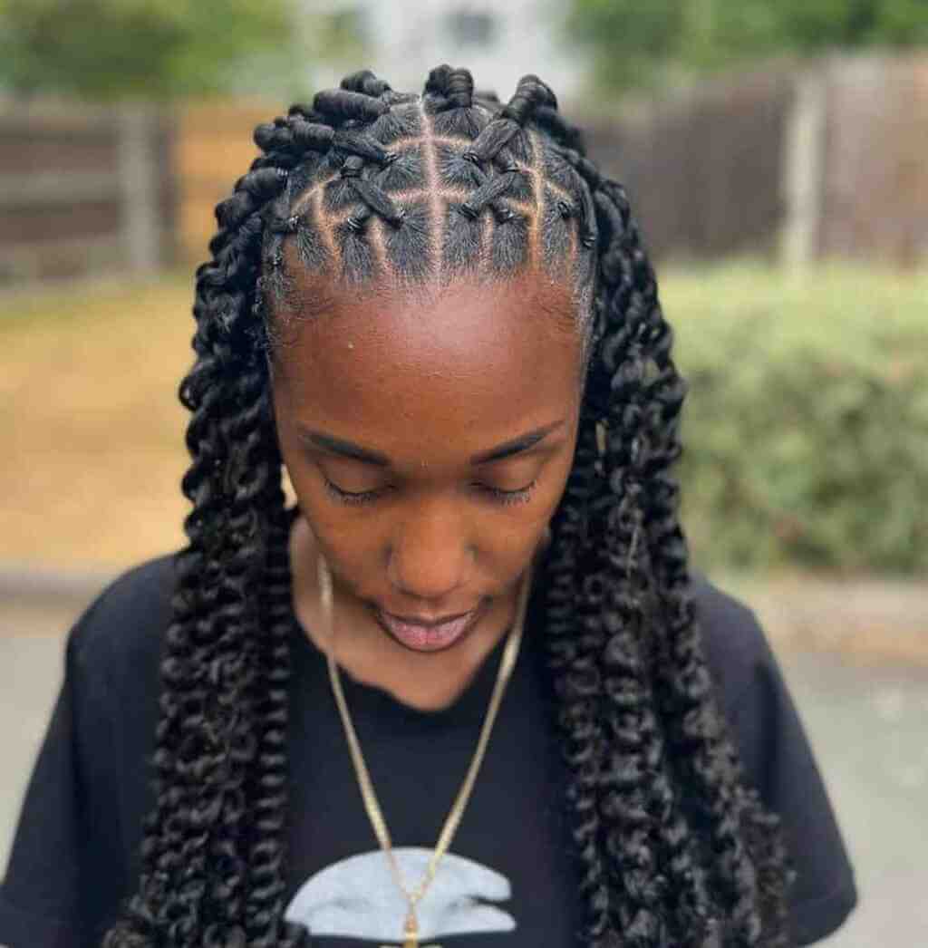 knotless box braids