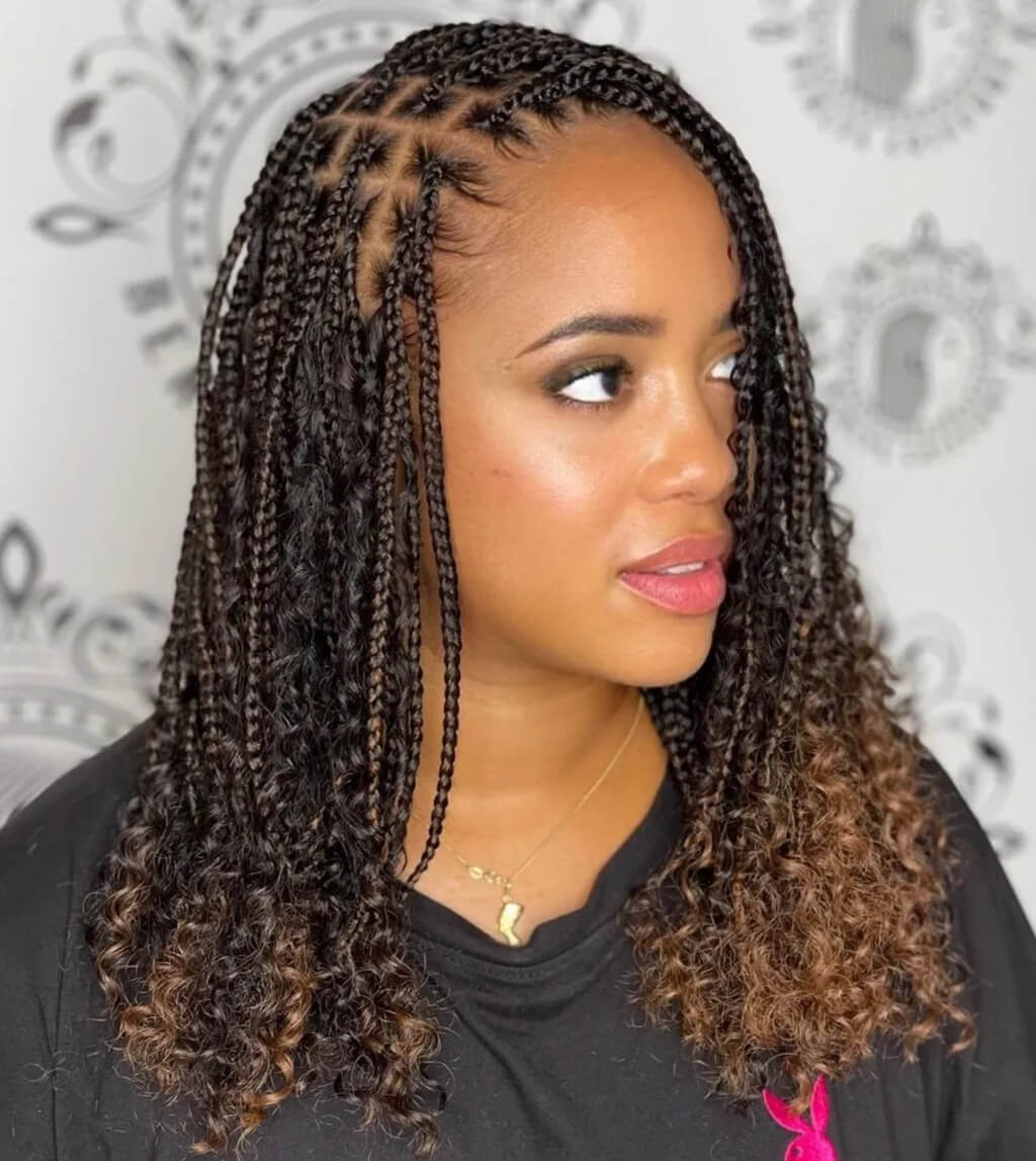 knotless box braids