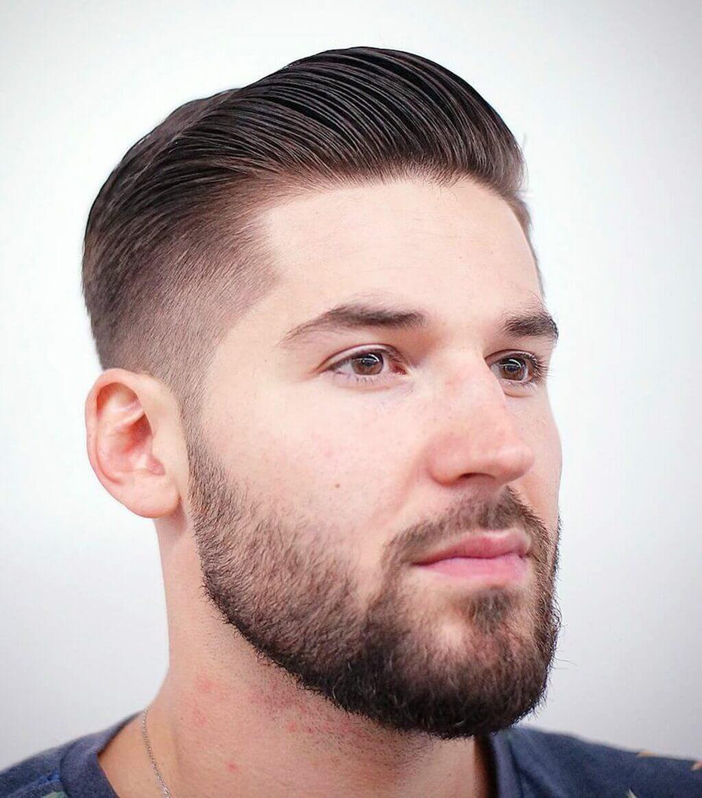 Tapered Fade Brush Up
