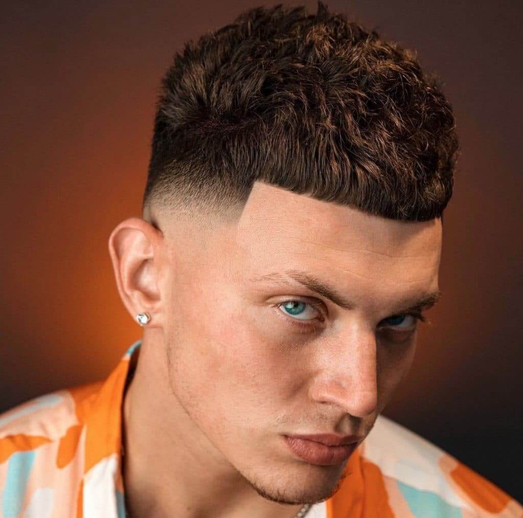 The Comb Over Low Taper Fade
