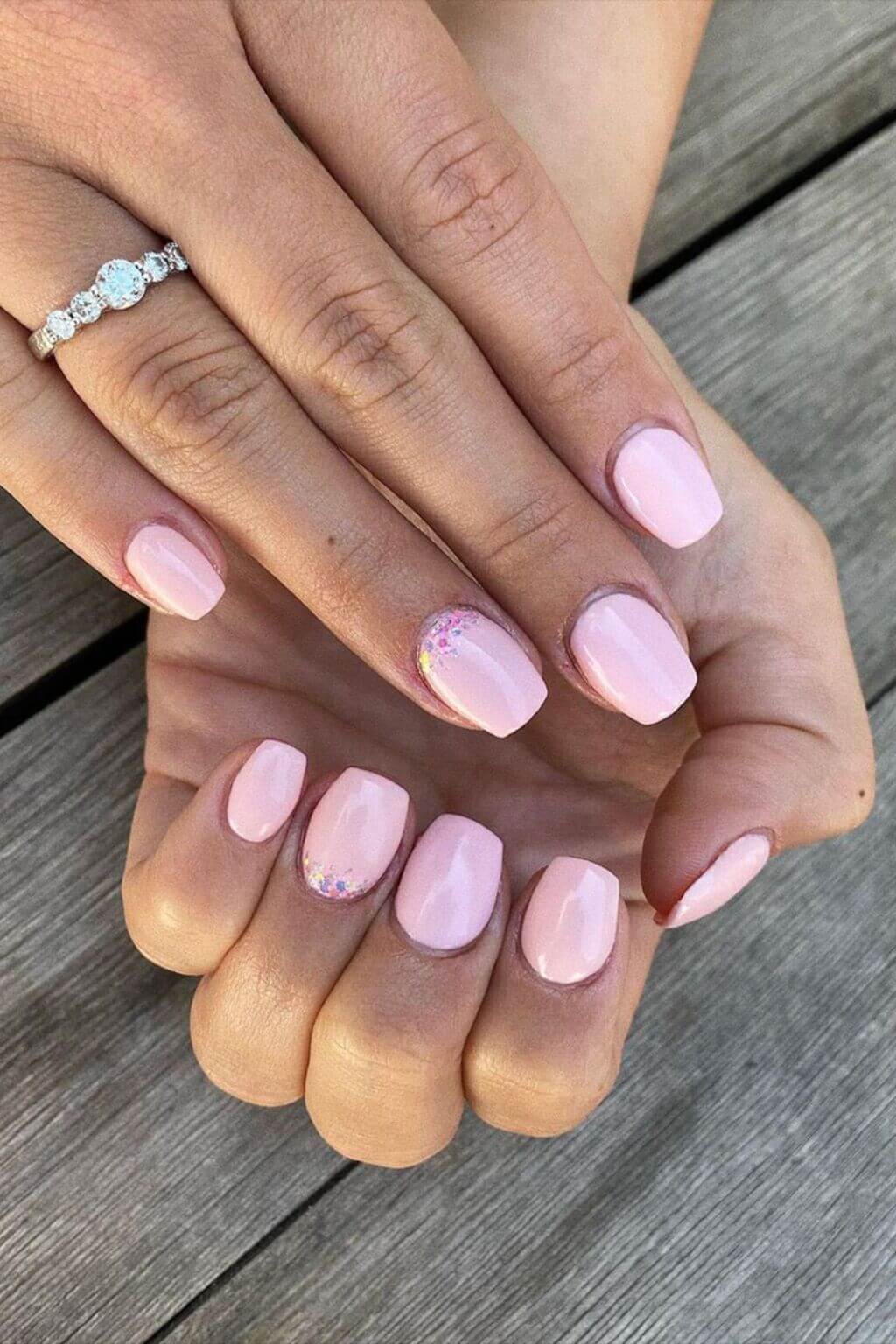 Short Acrylic Nails
