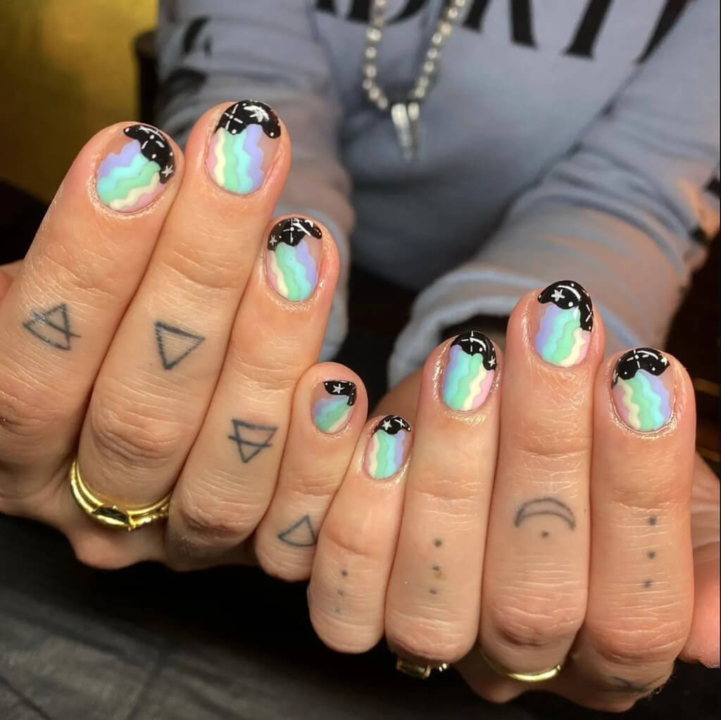 acrylic nails short