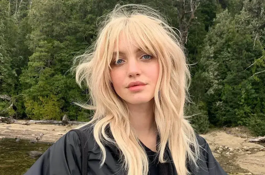 wolf cut long hair