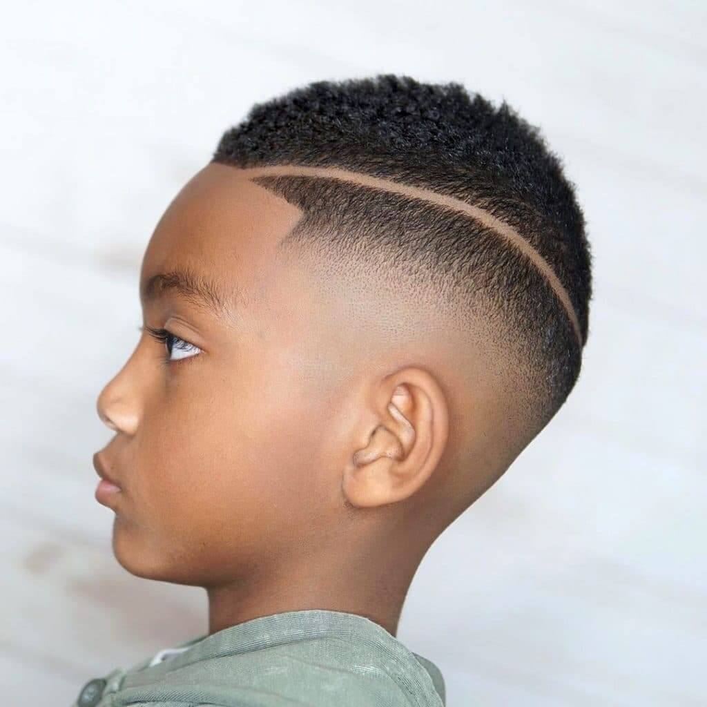 taper black boy haircuts style