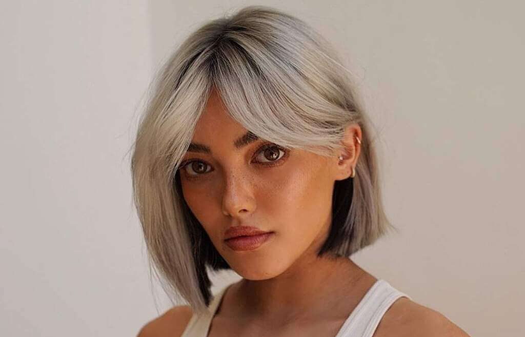 Curtain Bangs Cute Short Hairstyles