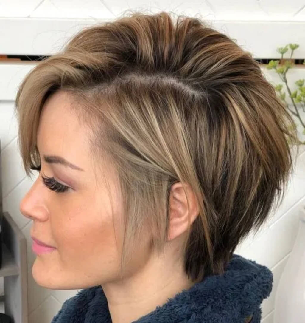 Short Haircut for Thinner Hair