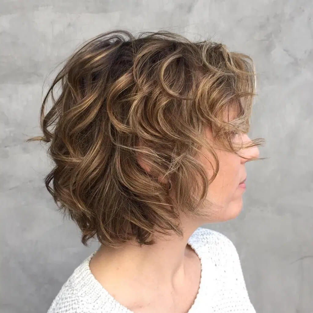 Short Messy Shag