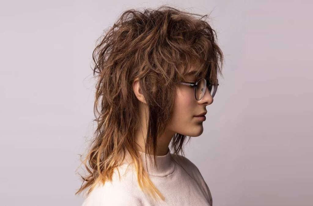 Shaggy Mullet Haircut for Women