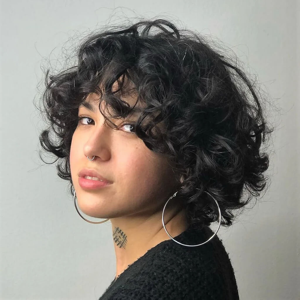 Curly Crop for Women