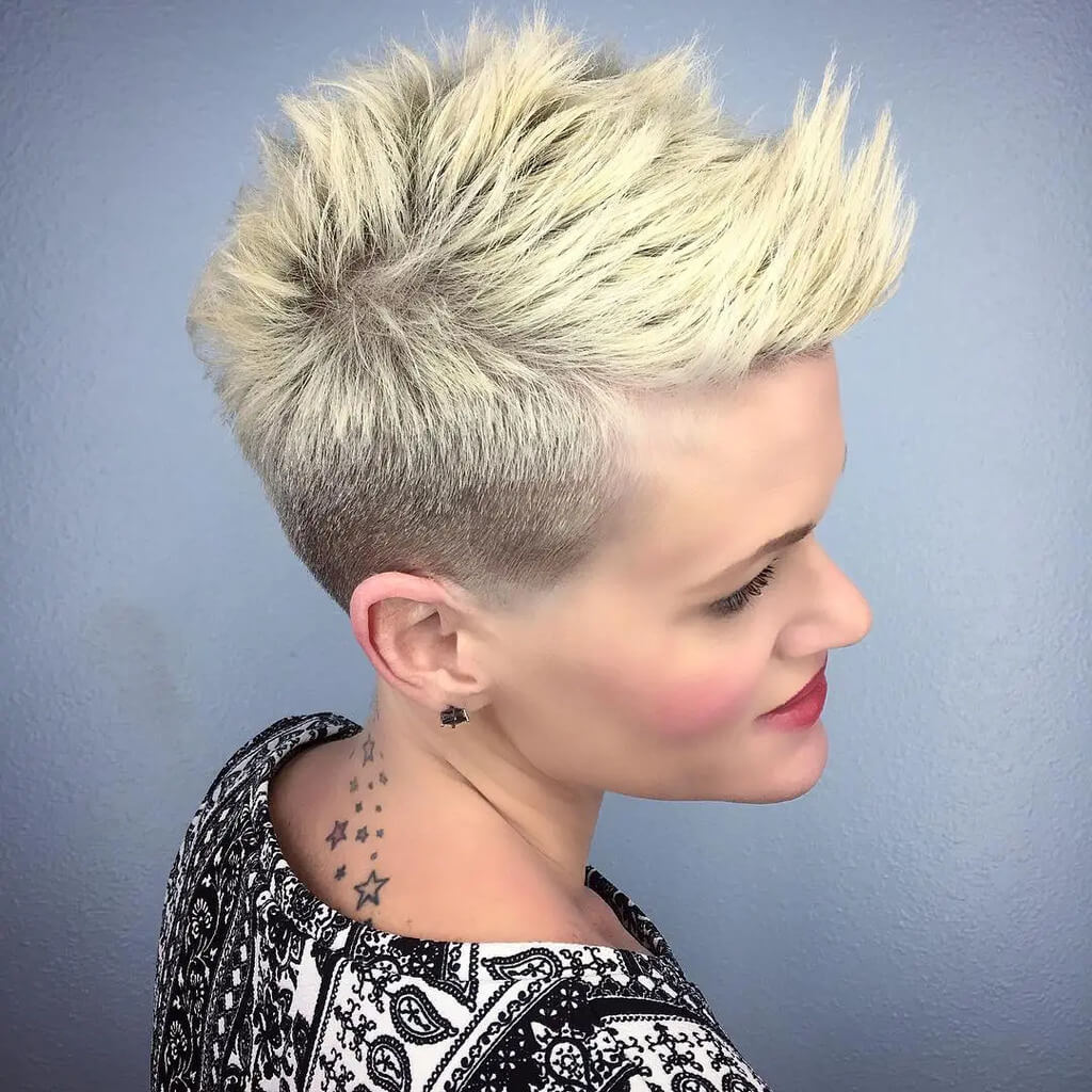 Short Funky Haircut