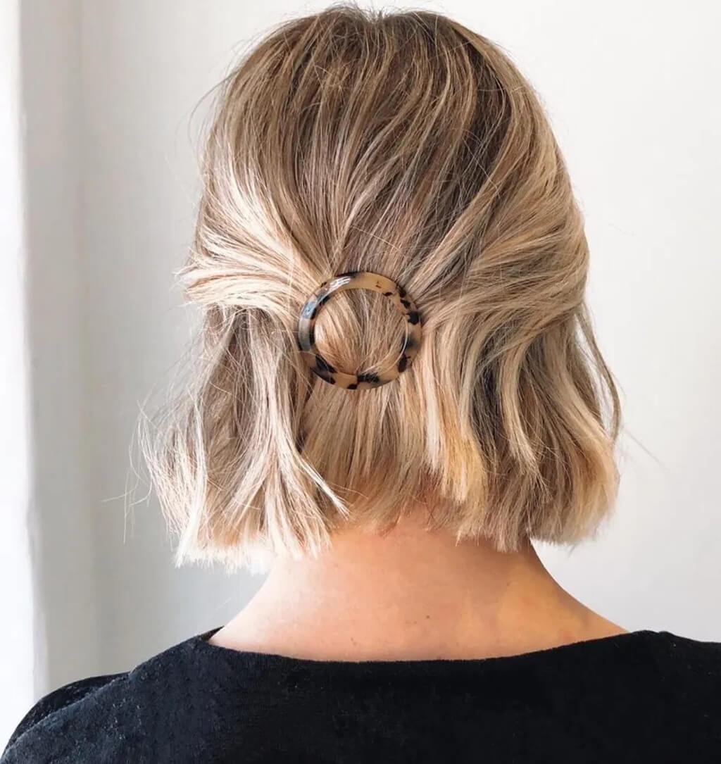 Twisted Half Updo