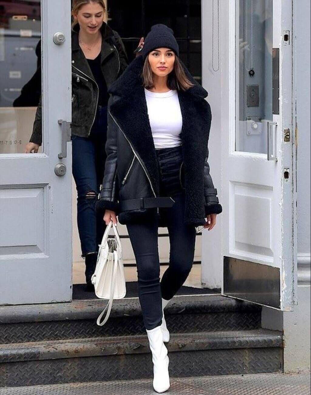 how to wear booties with jeans
