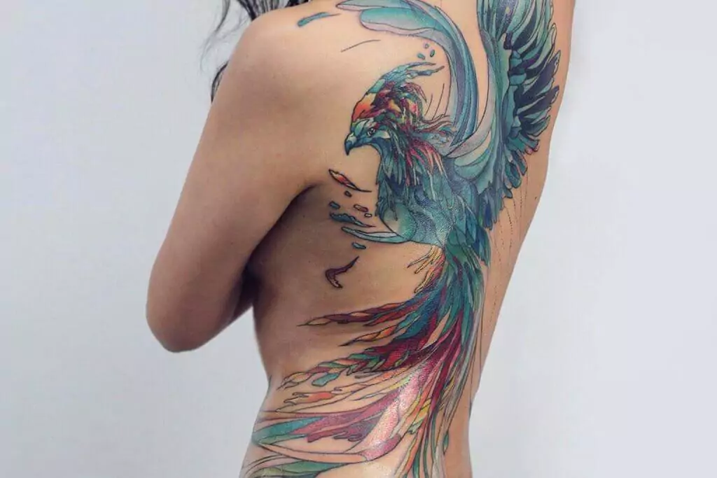 back tattoos for women