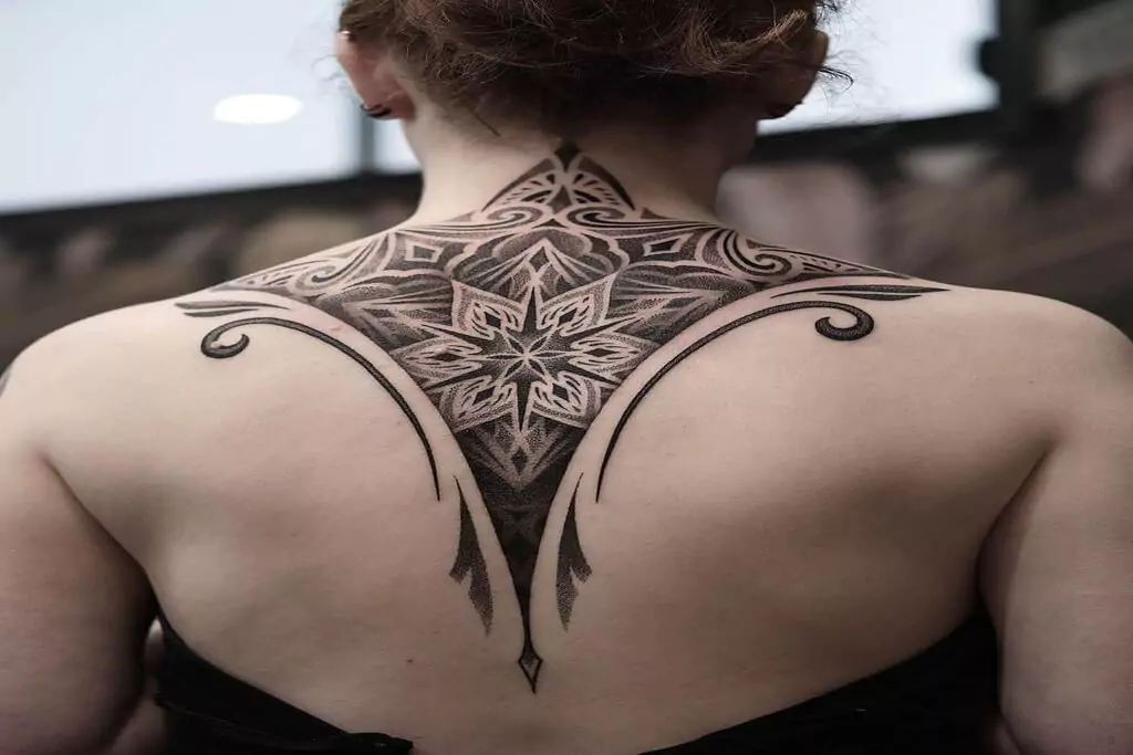 back tattoos for women