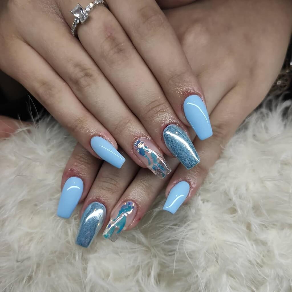 Blue Nail Designs