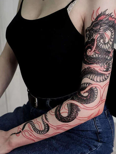 sleeve tattoos for women