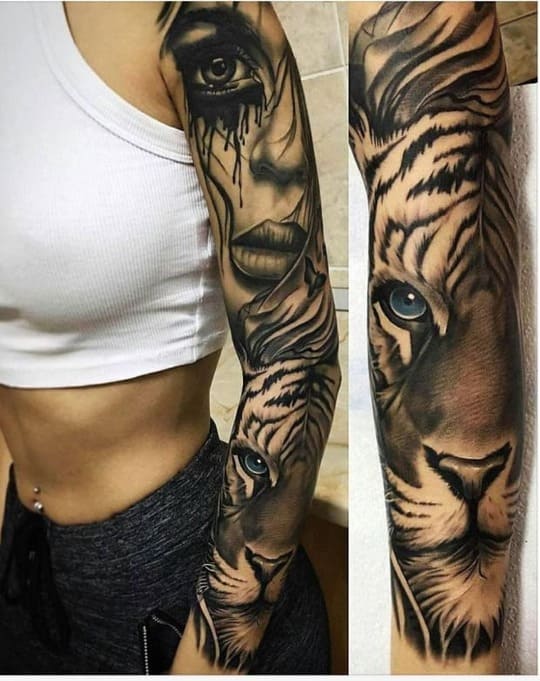sleeve tattoos for women