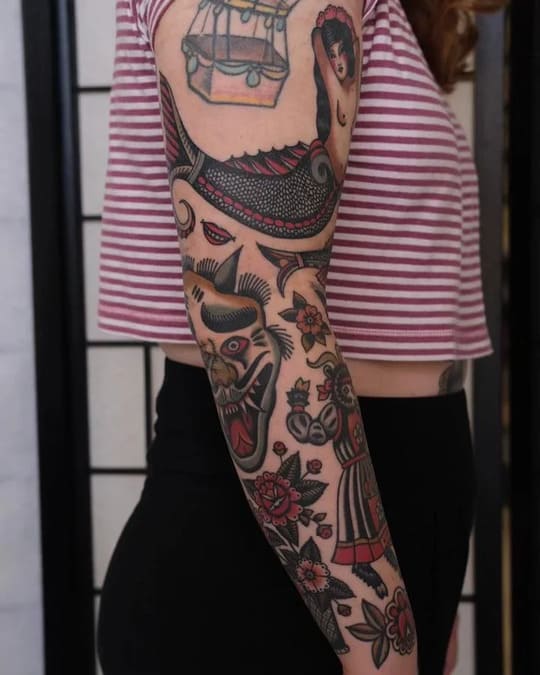 sleeve tattoos for women