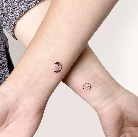 soulmate meaningful matching couple tattoos