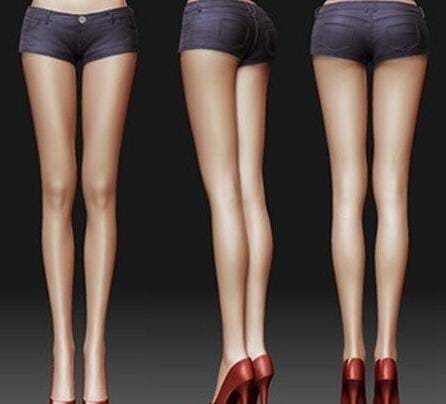 Perfect Leg Shapes in Women