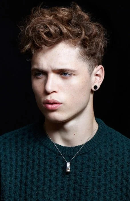 Long Curly Hair with Shoulder Length Hairstyle