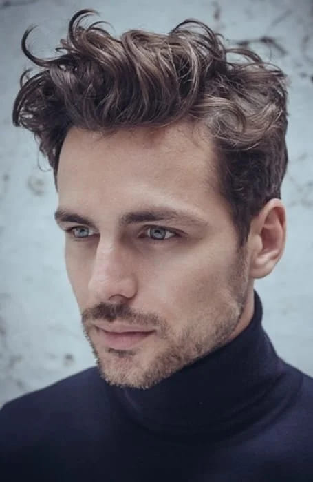 Long Curly Hair with Shoulder Length Hairstyle