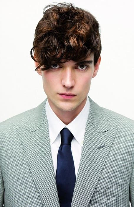 Long Curly Hair with Shoulder Length Hairstyle