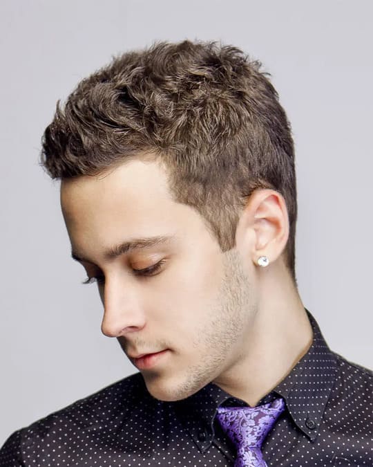 Long Curly Hair with Shoulder Length Hairstyle