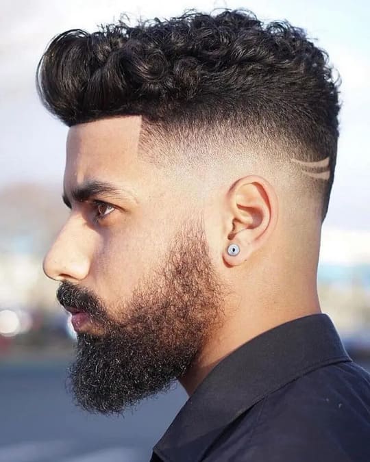 Long Curly Hair with Shoulder Length Hairstyle