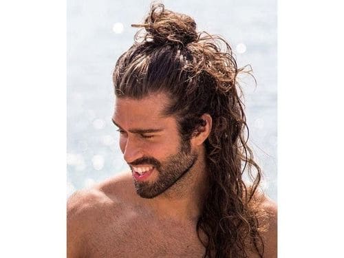 Long Curly Hair with Shoulder Length Hairstyle