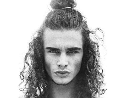 Long Curly Hair with Shoulder Length Hairstyle