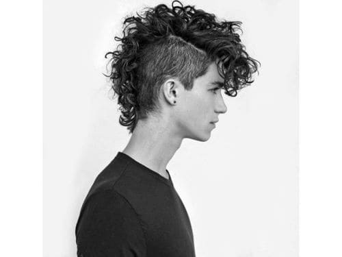 Long Curly Hair with Shoulder Length Hairstyle