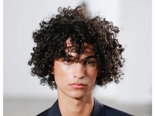 Long Curly Hair with Shoulder Length Hairstyle