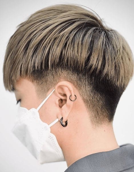 Fire Two Block Haircut Ideas for Men