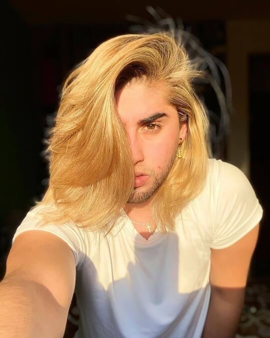 Bleached Hairstyle