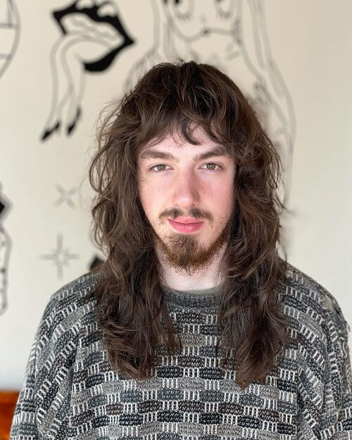 Long Hair with Fringe