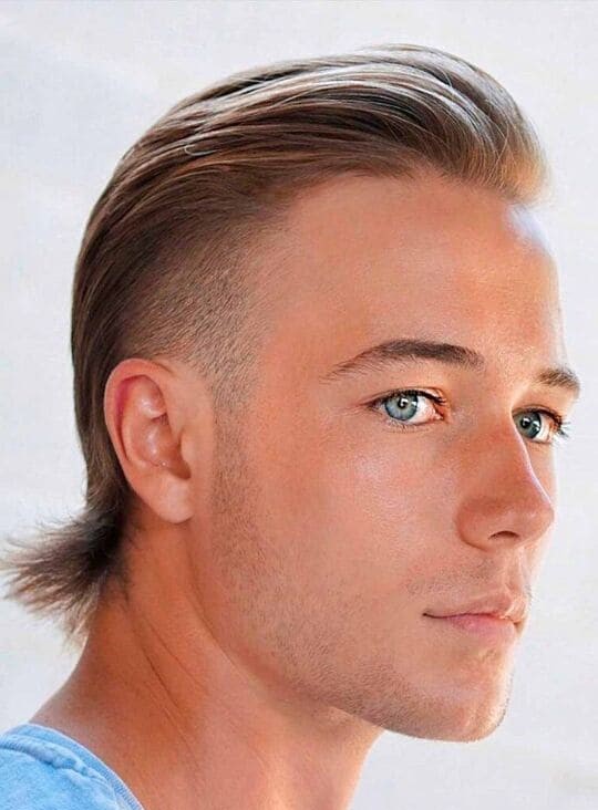 Slick Back Mullet