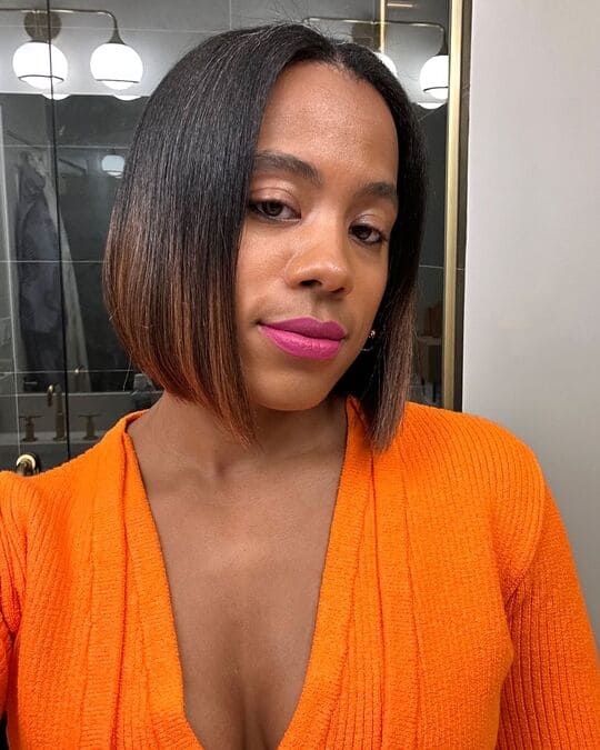 Ombre Long Bob Style