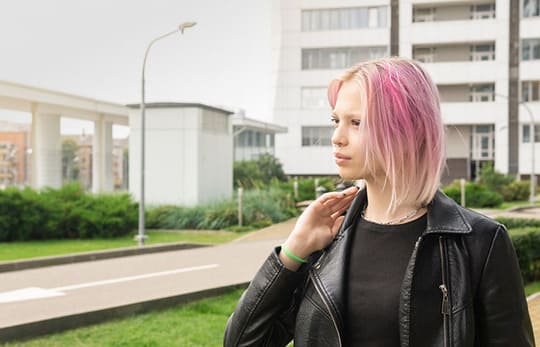 long bob with layers