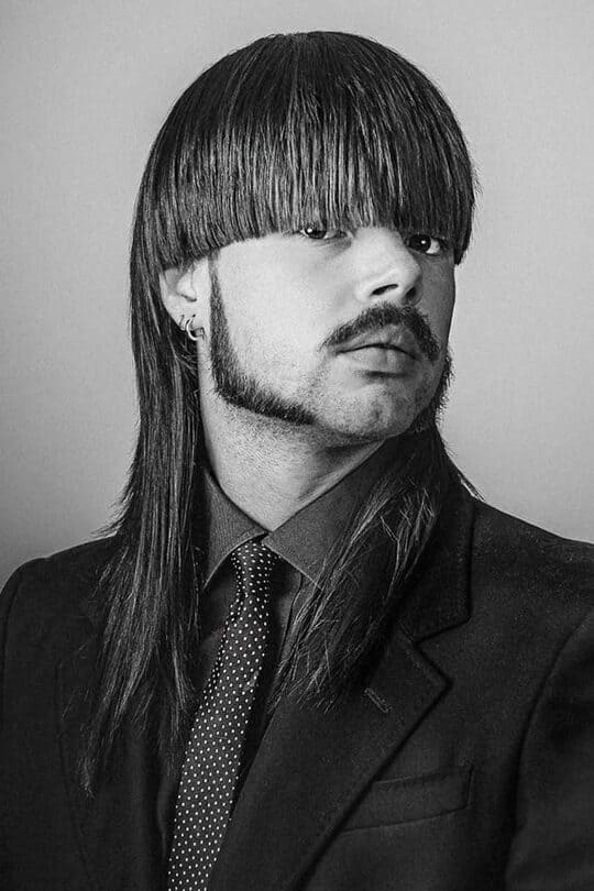 Bowl Cut Mullet