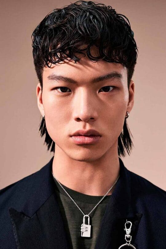 Korean Mullet Hairstyle