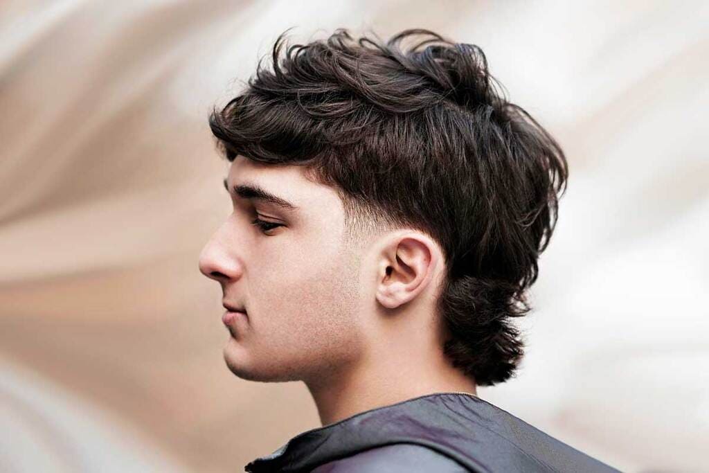 boys mullet haircut