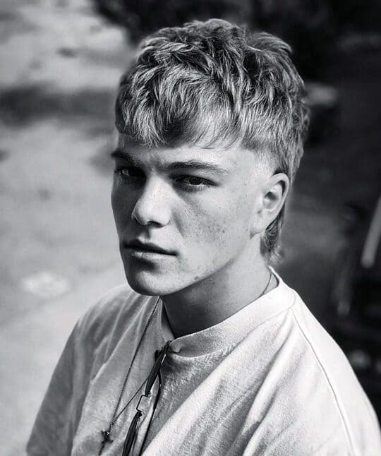 Thin Mullet Haircut