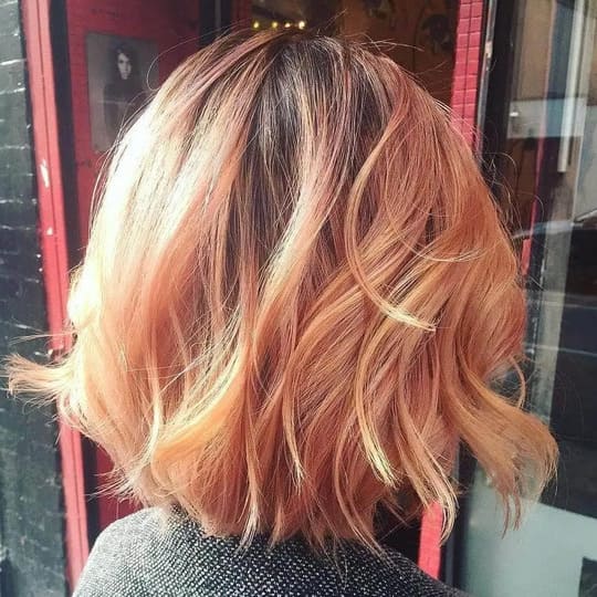 hair color strawberry blonde