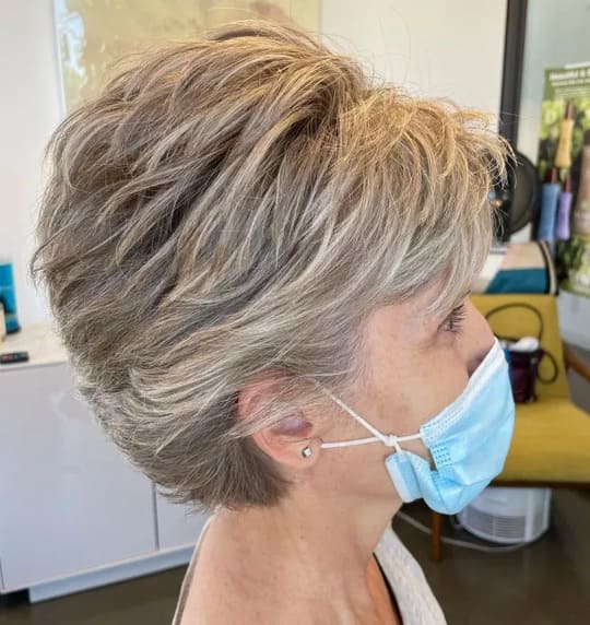 Short Haircuts for Women Over 60