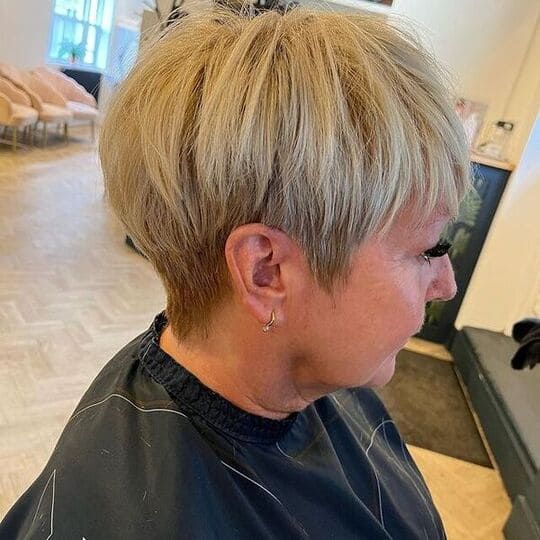 Short Haircuts for Women Over 60